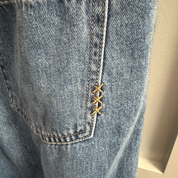 NWT SCOTCH & SODA Wide-Leg Blue Denim Jeans - size 4/27 - Picture 5 of 9